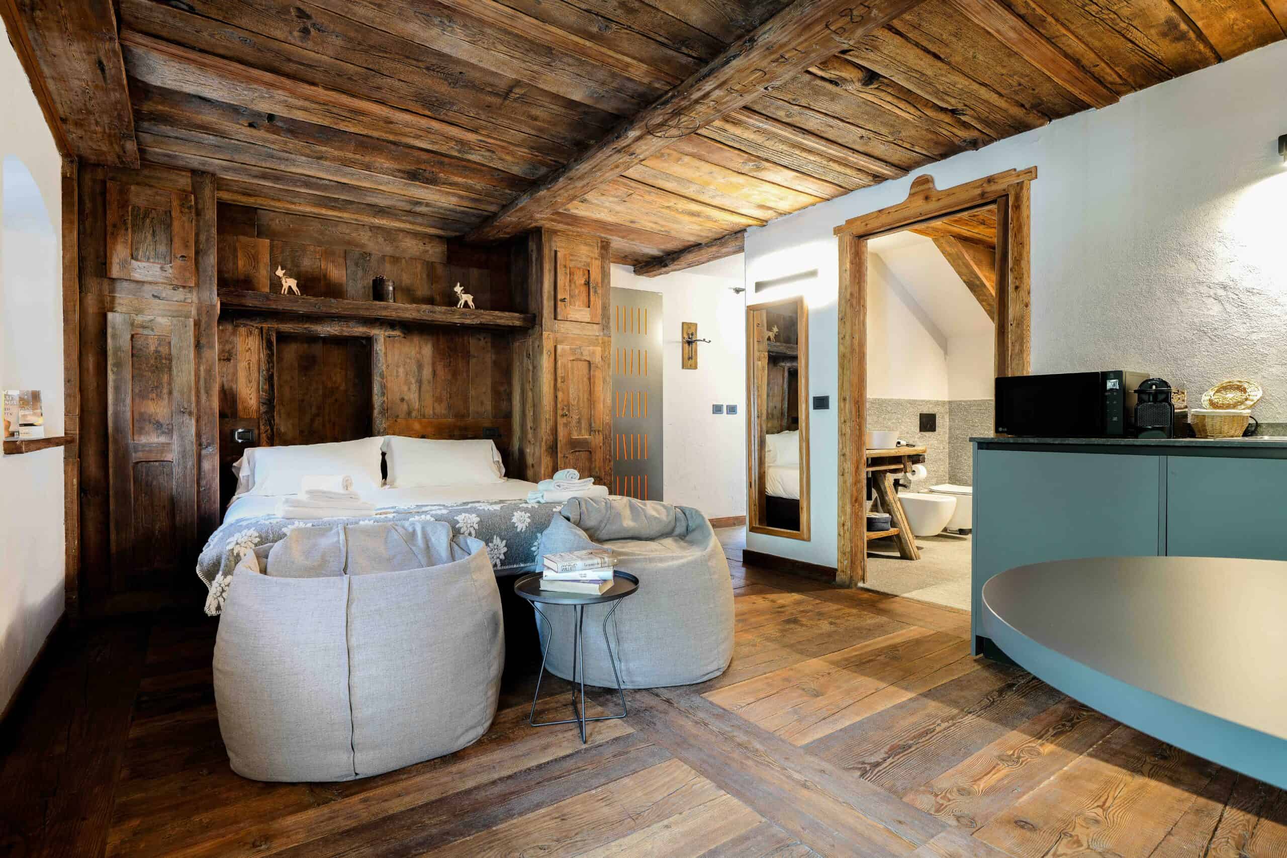 Interni dell'appartamento 1 di Chalet Les Airelles a Valtournenche