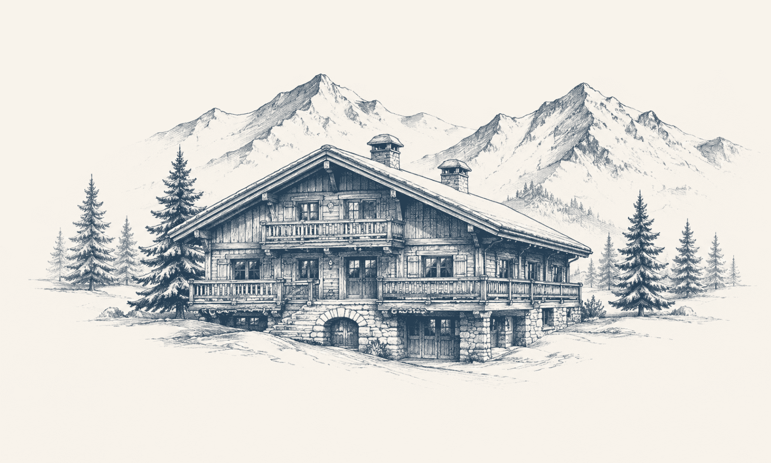 Illustrazione dello Chalet Les Airelles
