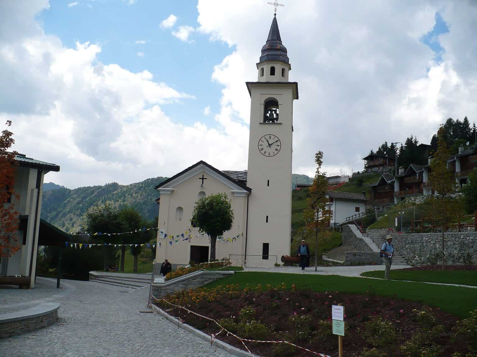 Chiesa parrocchiale di Chamois in Valle d'Aosta